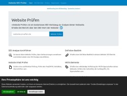 SEO-Analyse für Webseiten