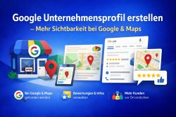 Google Unternehmensprofil erstellen – Mehr Sichtbarkeit bei Google & Maps