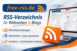 RSS Verzeichnis - Newsfeeds eintragen oder lesen | free-rss.de