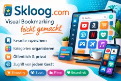 Skloog.com - Visuelles Lesezeichen leicht gemacht