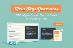 Erstelle Meta-Tags einfach online mit dem Meta Generator