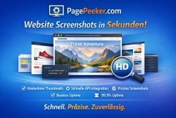 Website-Miniaturansichten und Website-Screenshots