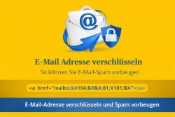 Email-Adresse auf Webseite verschlüsseln