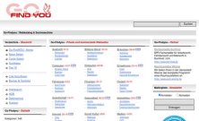 Thumb von Webkatalog - Go-Findyou | Verzeichnis mit Suchmaske