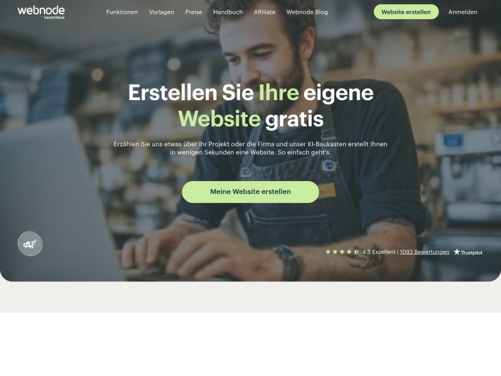 Erstelle deine eigene Homepage kostenlos!