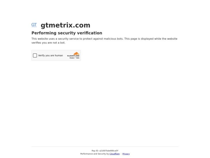 GTmetrix | Website Speed and Performance Optimization