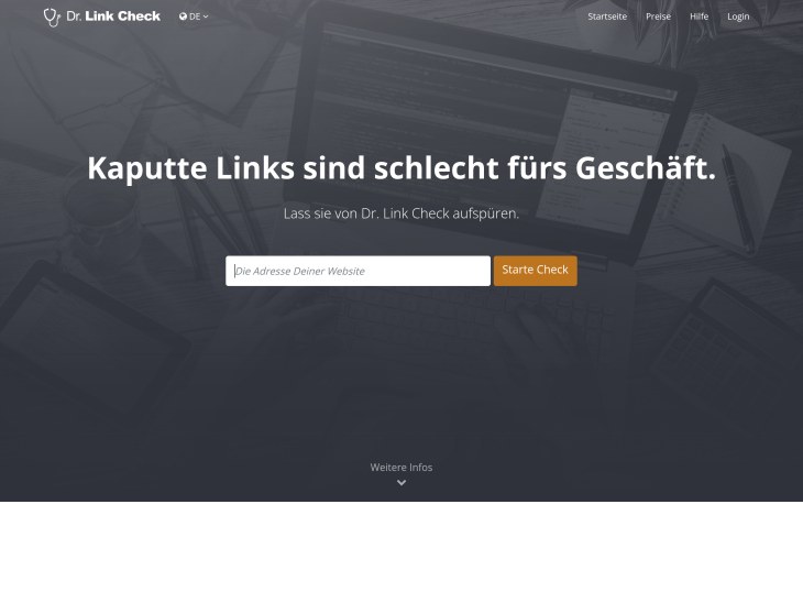 Link-Checker zum Aufspüren kaputter Links