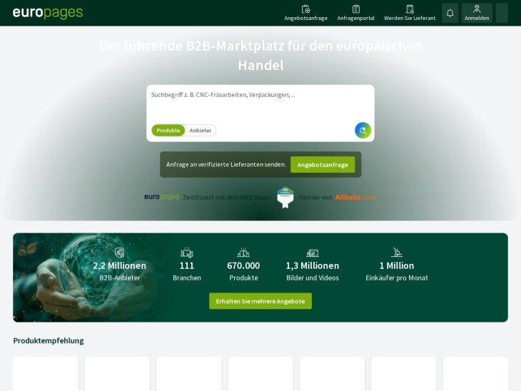 Firmenverzeichnis - B2b plattform & marktplatz